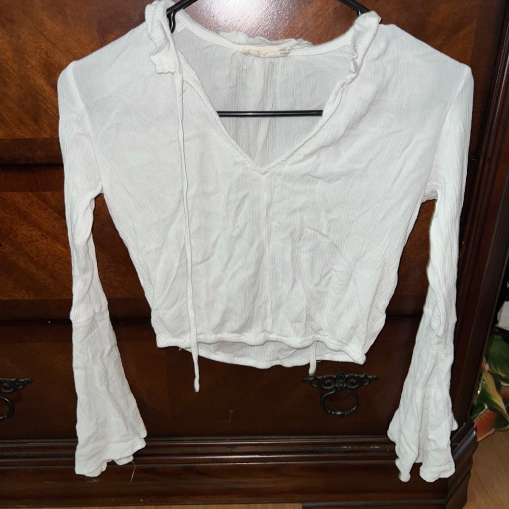 Chloe and Katie Longsleeve Crop top